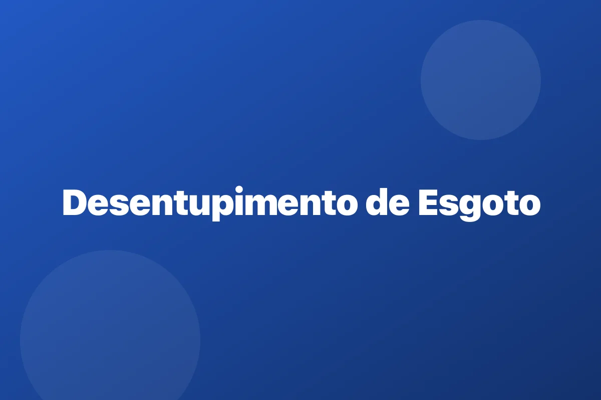 Desentupimento de esgoto em Mauá – limpeza da coluna