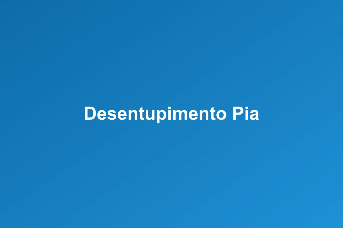 Desentupimento de pia em Mauá – desobstrução profissional